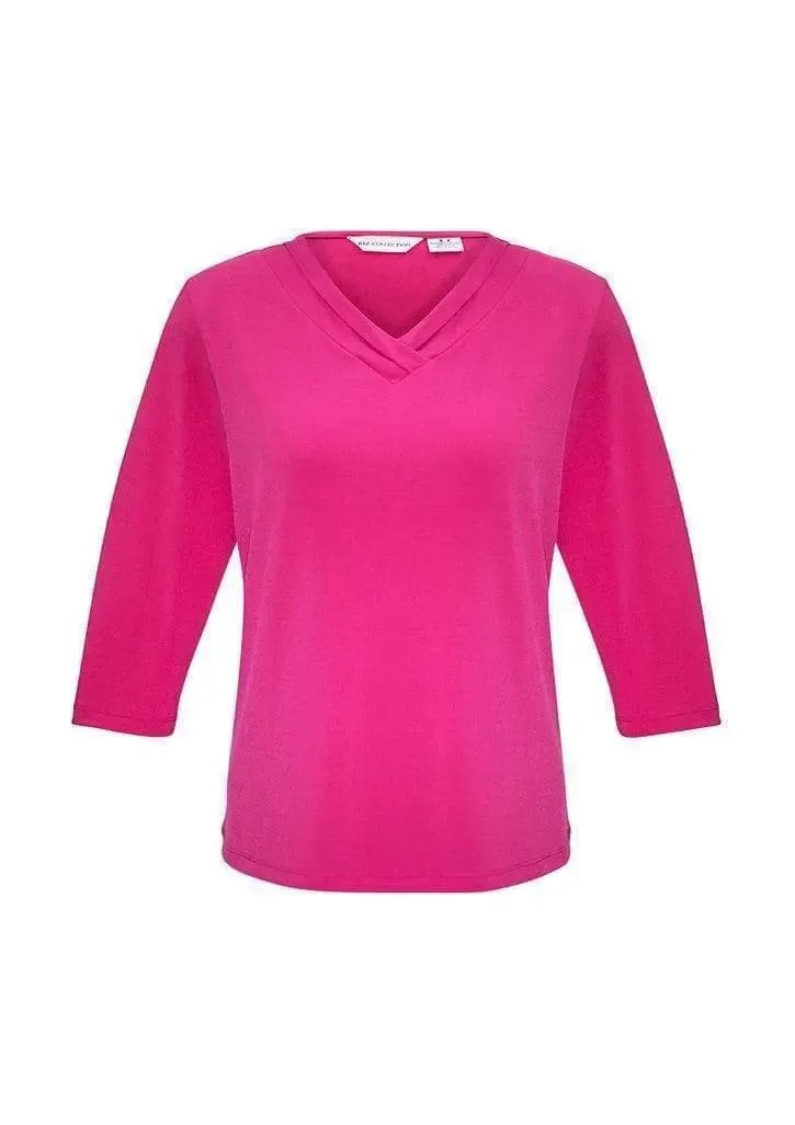 Biz Collection Women’s Lana 3/4 Sleeve Top K819lt